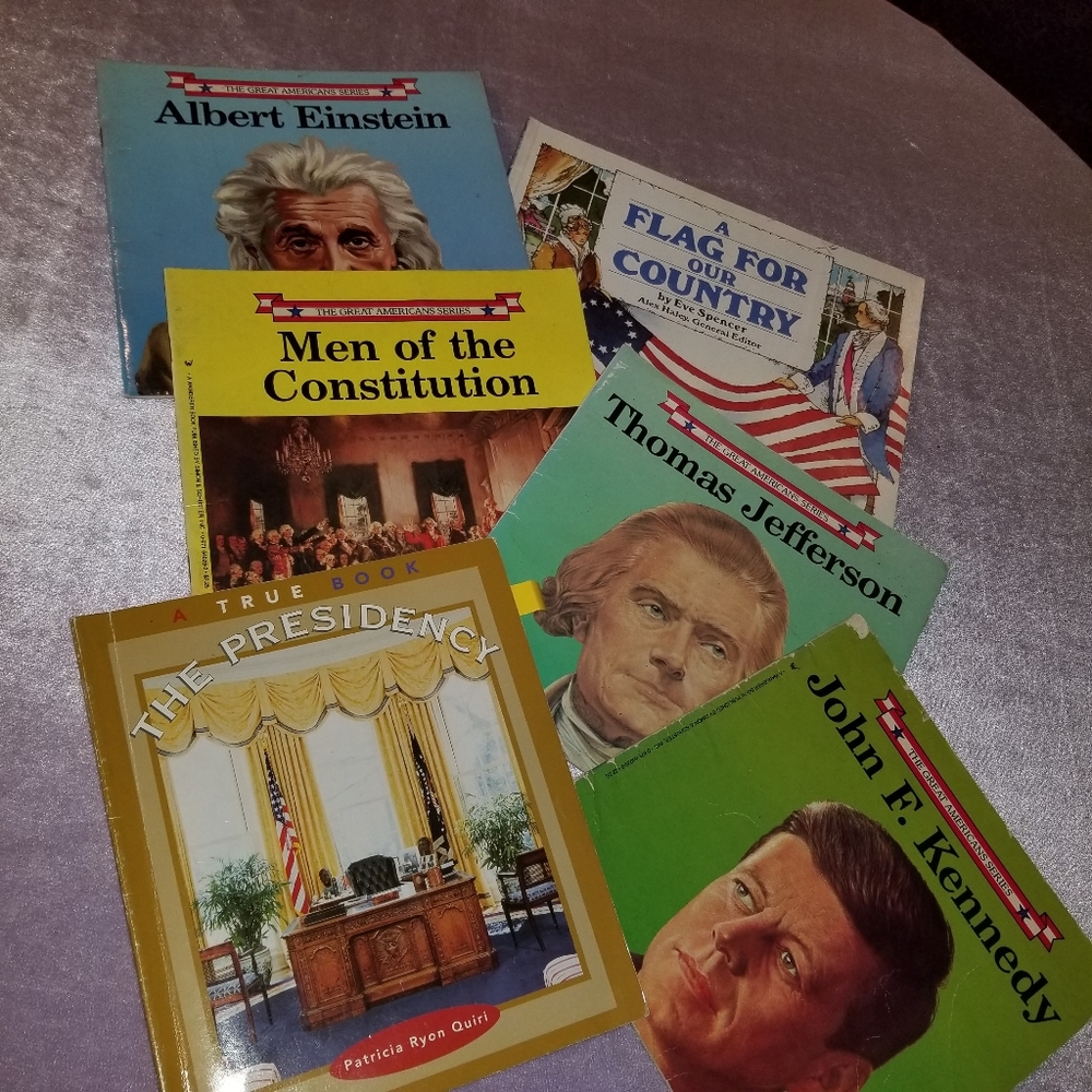 Six young reader books